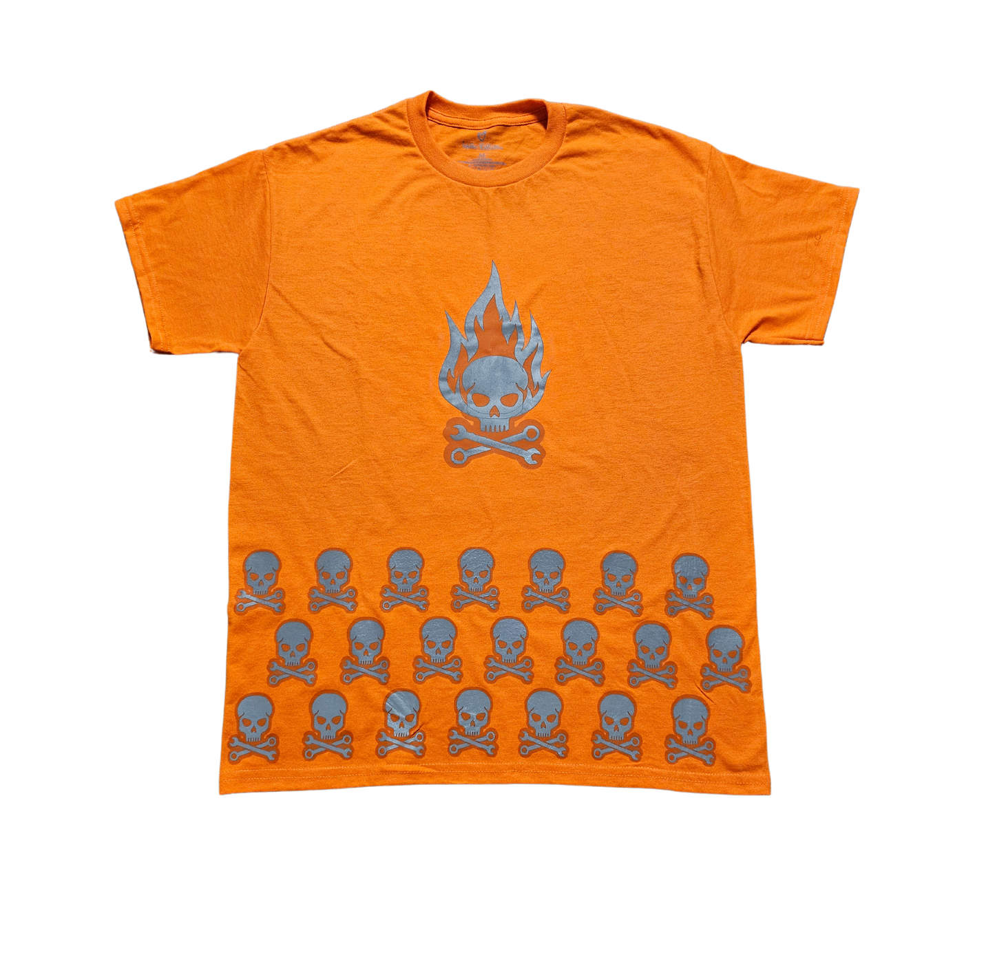 Skull and Fire Short Sleeve T-shirt